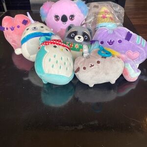 Colorful Plush Toy lot of 8